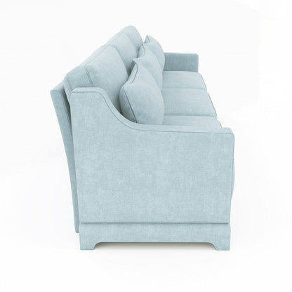 Divano in tessuto ciniglia