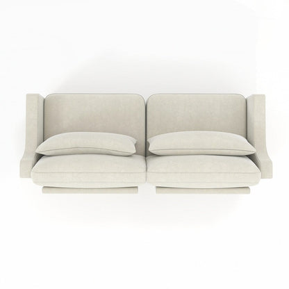 Divano in tessuto ciniglia