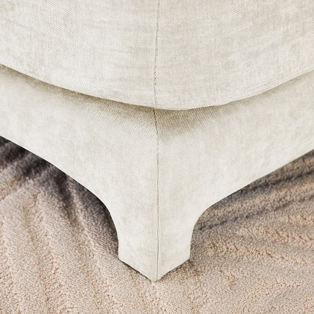 Divano in tessuto ciniglia