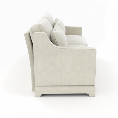 Divano in tessuto ciniglia