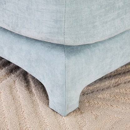 Divano in tessuto ciniglia