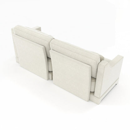 Divano in tessuto ciniglia