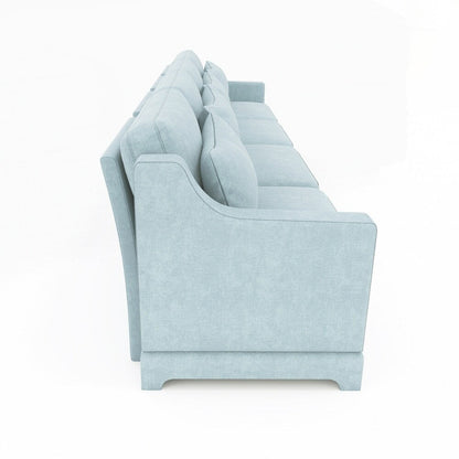 Divano in tessuto ciniglia