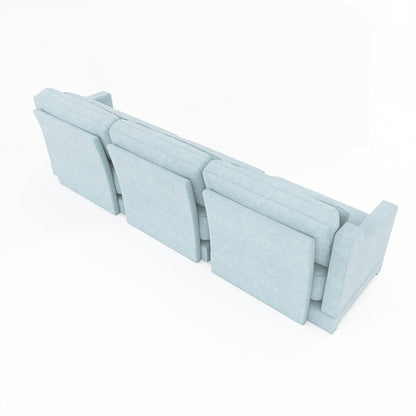 Divano in tessuto ciniglia