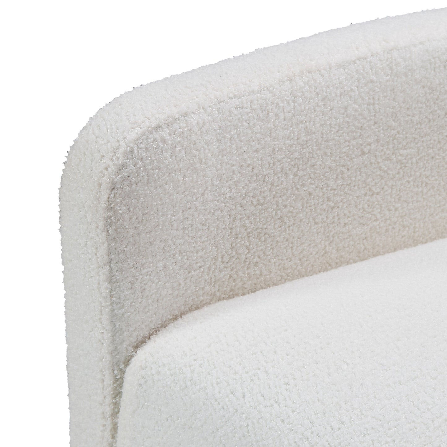 Poltrona reclinabile manuale girevole a 360° con rivestimento in ciniglia, cuscino spesso e tasche laterali