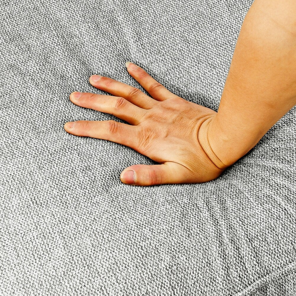 Divano Chesterfield imbottito in PU a 3 posti