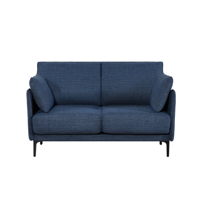 Christopher Knight Home - Divano a 2 posti con gambe in metallo e cuscini