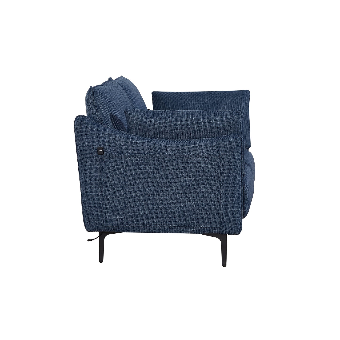 Christopher Knight Home - Divano a 2 posti con gambe in metallo e cuscini