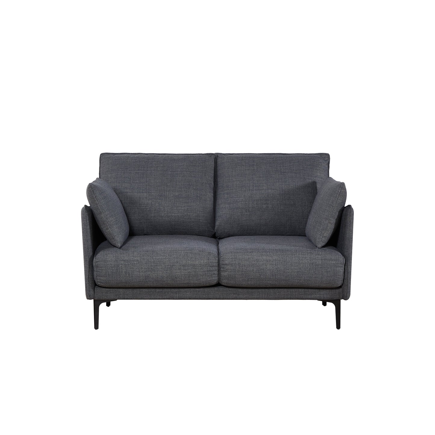 Christopher Knight Home - Divano a 2 posti con gambe in metallo e cuscini