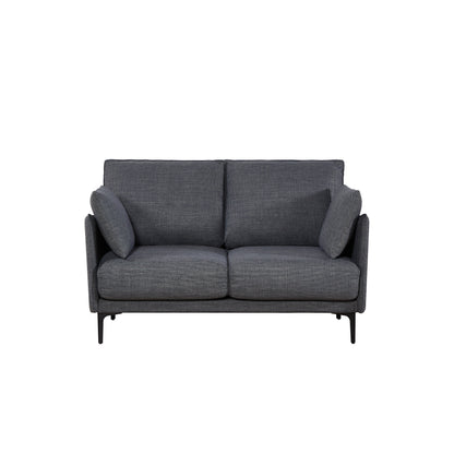 Christopher Knight Home - Divano a 2 posti con gambe in metallo e cuscini