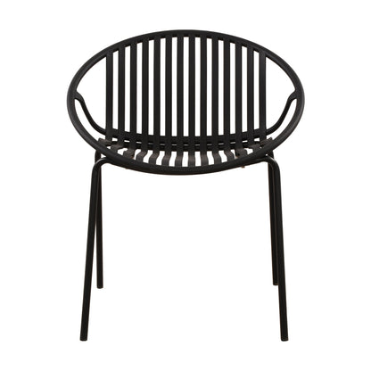 Christopher Knight Home - Set da pranzo da esterno Emma in legno e resina da 7 pezzi