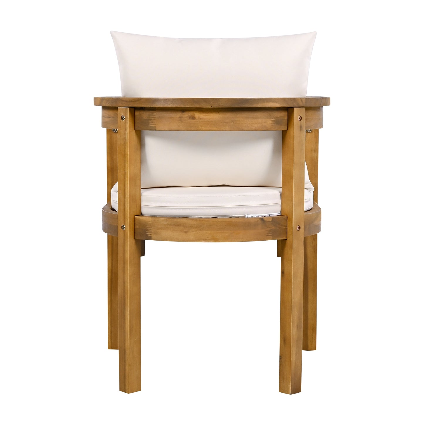 Christopher Knight Home - Set da pranzo per esterni Porter in legno di acacia, 7 pezzi