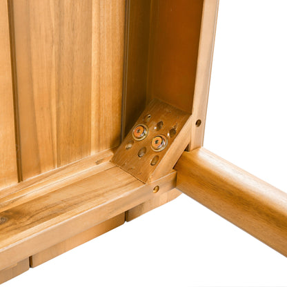 Christopher Knight Home - Set da pranzo per esterni Porter in legno di acacia, 7 pezzi