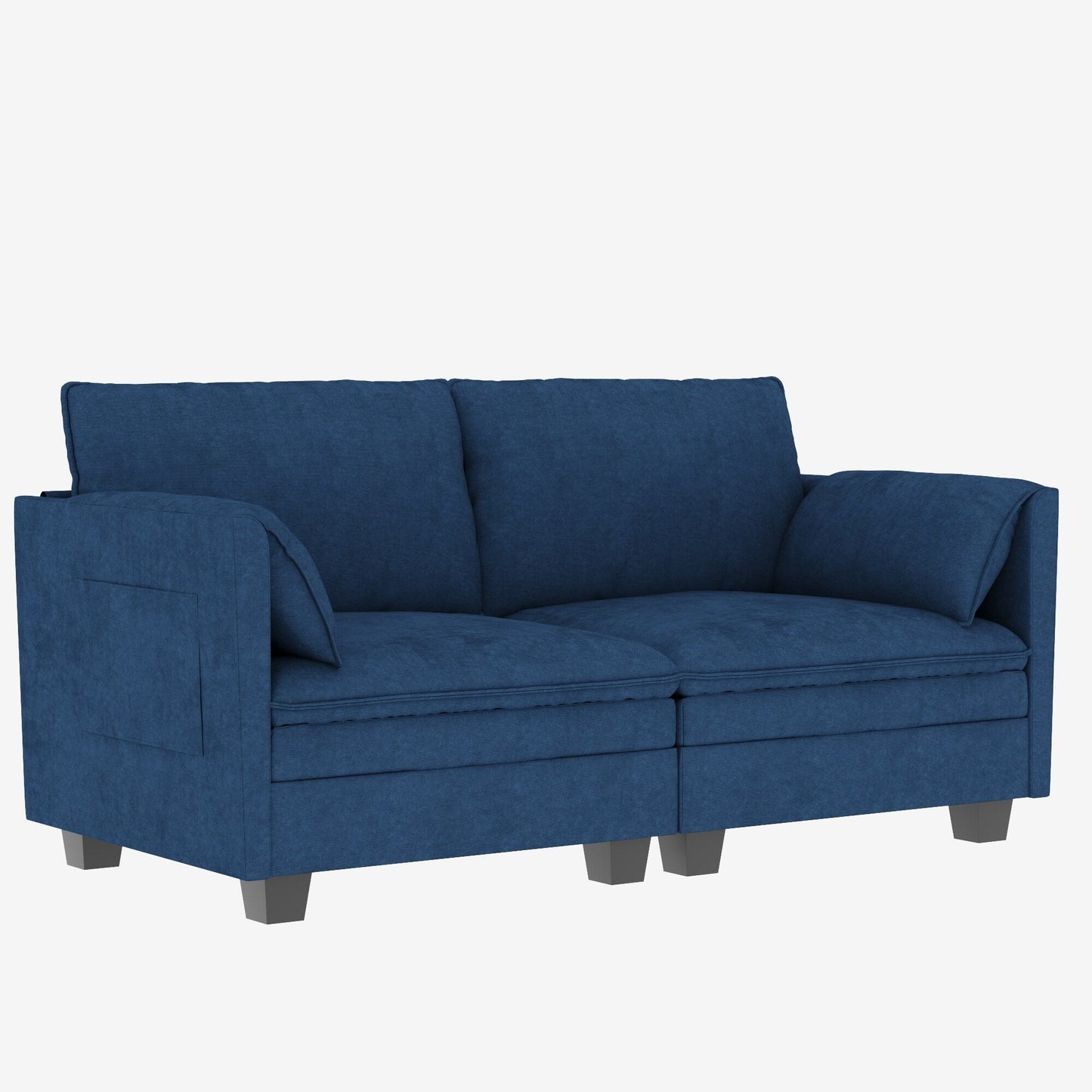 Christopher Knight Home - Divano a due posti Sophia in stile moderno di metà secolo