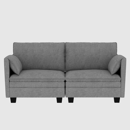 Christopher Knight Home - Divano a due posti Sophia in stile moderno di metà secolo