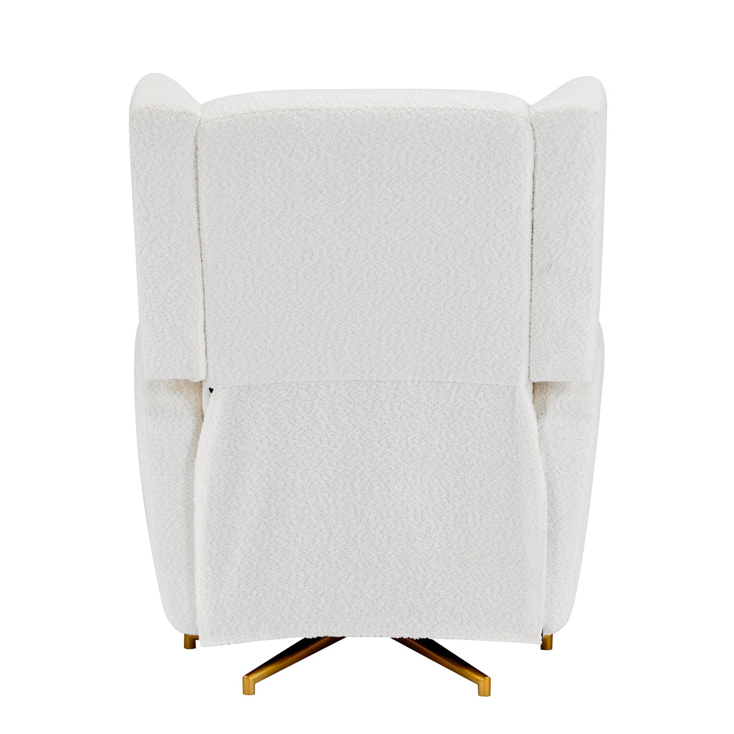 Christopher Knight Home - Poltrona reclinabile elettrica Starling con base in metallo dorato