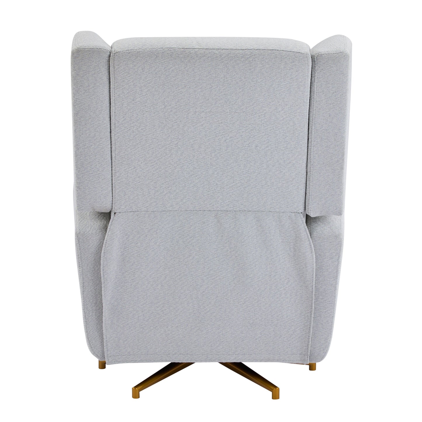 Christopher Knight Home - Poltrona reclinabile elettrica Starling con base in metallo dorato