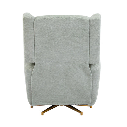 Christopher Knight Home - Poltrona reclinabile elettrica Starling con base in metallo dorato