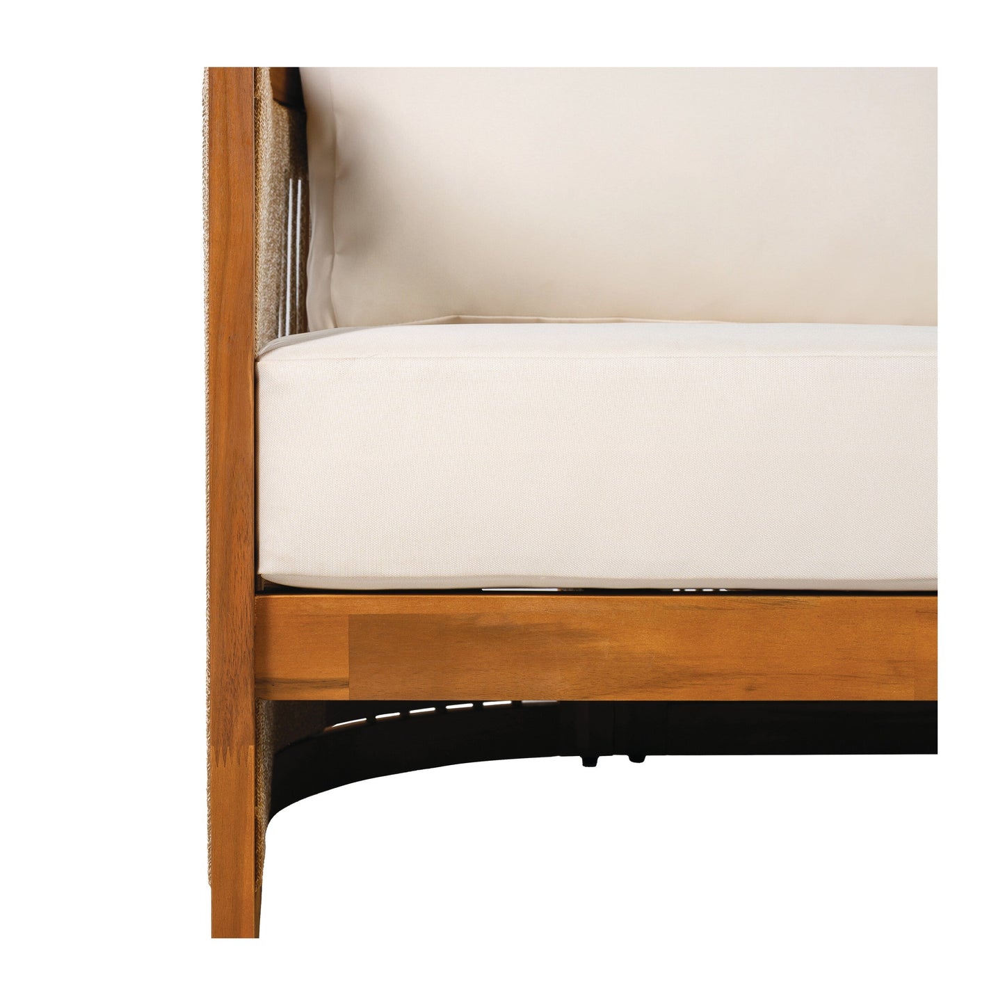 Christopher Knight Home - Set da conversazione per esterni Sophia in legno di acacia, 4 pezzi