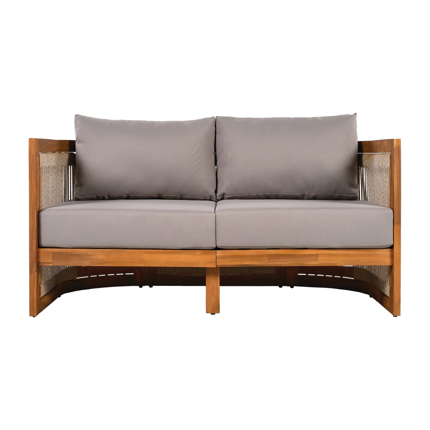 Christopher Knight Home - Set da conversazione per esterni Sophia in legno di acacia, 4 pezzi