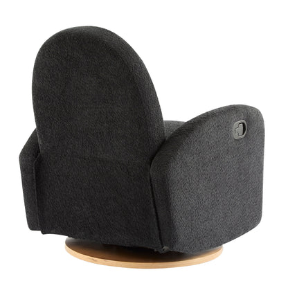 Poltrona reclinabile girevole e scorrevole Christopher Knight Home 360 ​​Boucle