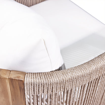 Christopher Knight Home-Benjamin Set da pranzo per esterni in legno di acacia da 7 pezzi