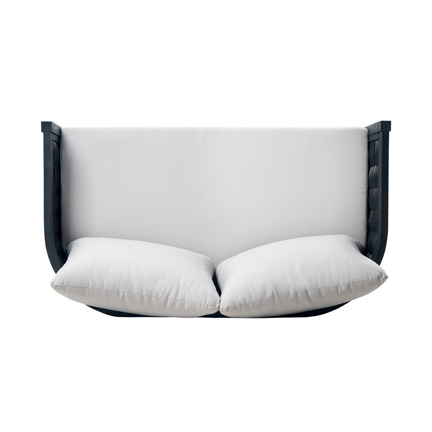 Christopher Knight Home Burchett, set di divani e tavolini da esterno in legno di acacia con cuscini Sunbrella opzionali