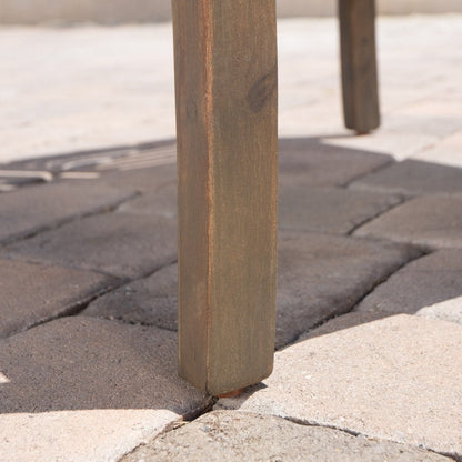 Set da giardino Caydon in legno di acacia da 4 pezzi di Christopher Knight Home