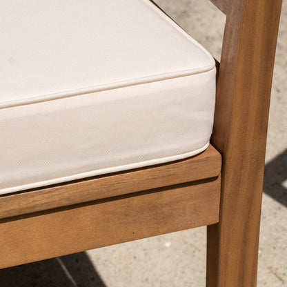 Set da giardino Caydon in legno di acacia da 4 pezzi di Christopher Knight Home