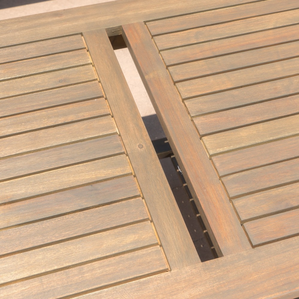 Set da giardino Caydon in legno di acacia da 4 pezzi di Christopher Knight Home