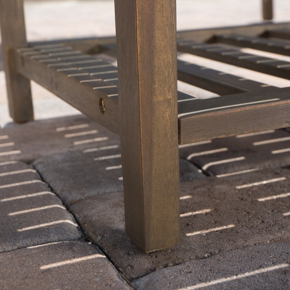 Set da giardino Caydon in legno di acacia da 4 pezzi di Christopher Knight Home