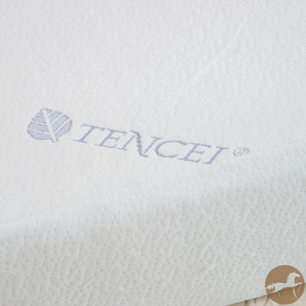 Materasso in memory foam gel Christopher Knight Home Comfort Medium Firm da 8 pollici per letto singolo con 2 cuscini extra