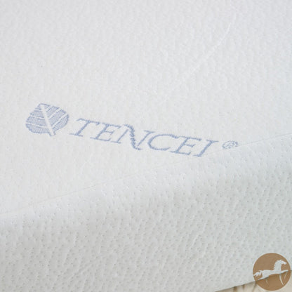 Materasso in memory foam gel Christopher Knight Home Comfort Medium Firm da 8 pollici per letto singolo con 2 cuscini extra