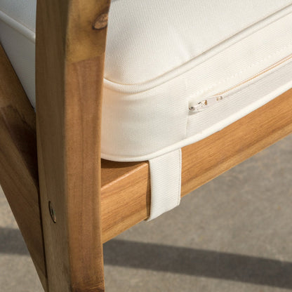 Set da bistrot in legno da esterno Coronado da 3 pezzi di Christopher Knight Home - N/D