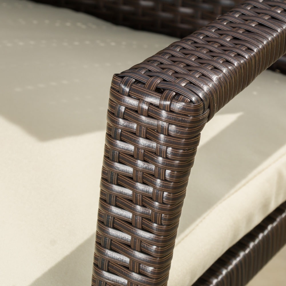 Set da bistrot in vimini Elba da 3 pezzi di Christopher Knight Home