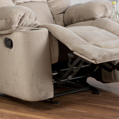 Poltrona reclinabile Gannon in tessuto Christopher Knight Home