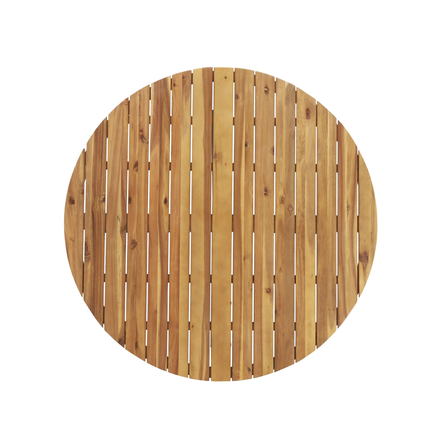 Set da pranzo da esterno Christopher Knight Home con tavolo rotondo da 5 pezzi e sedie in corda