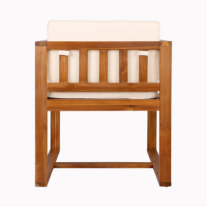 Christopher Knight Home Outdoor Set da pranzo rustico in legno di acacia da 5 pezzi