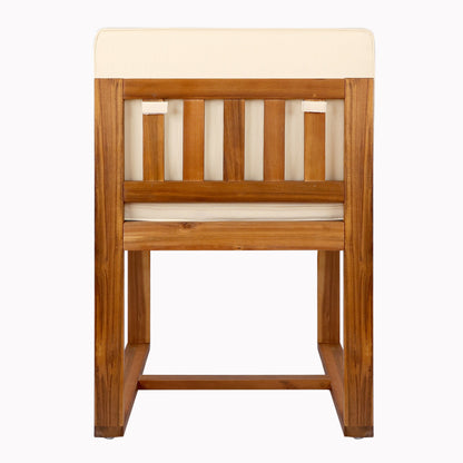 Christopher Knight Home Outdoor Set da pranzo rustico in legno di acacia da 5 pezzi