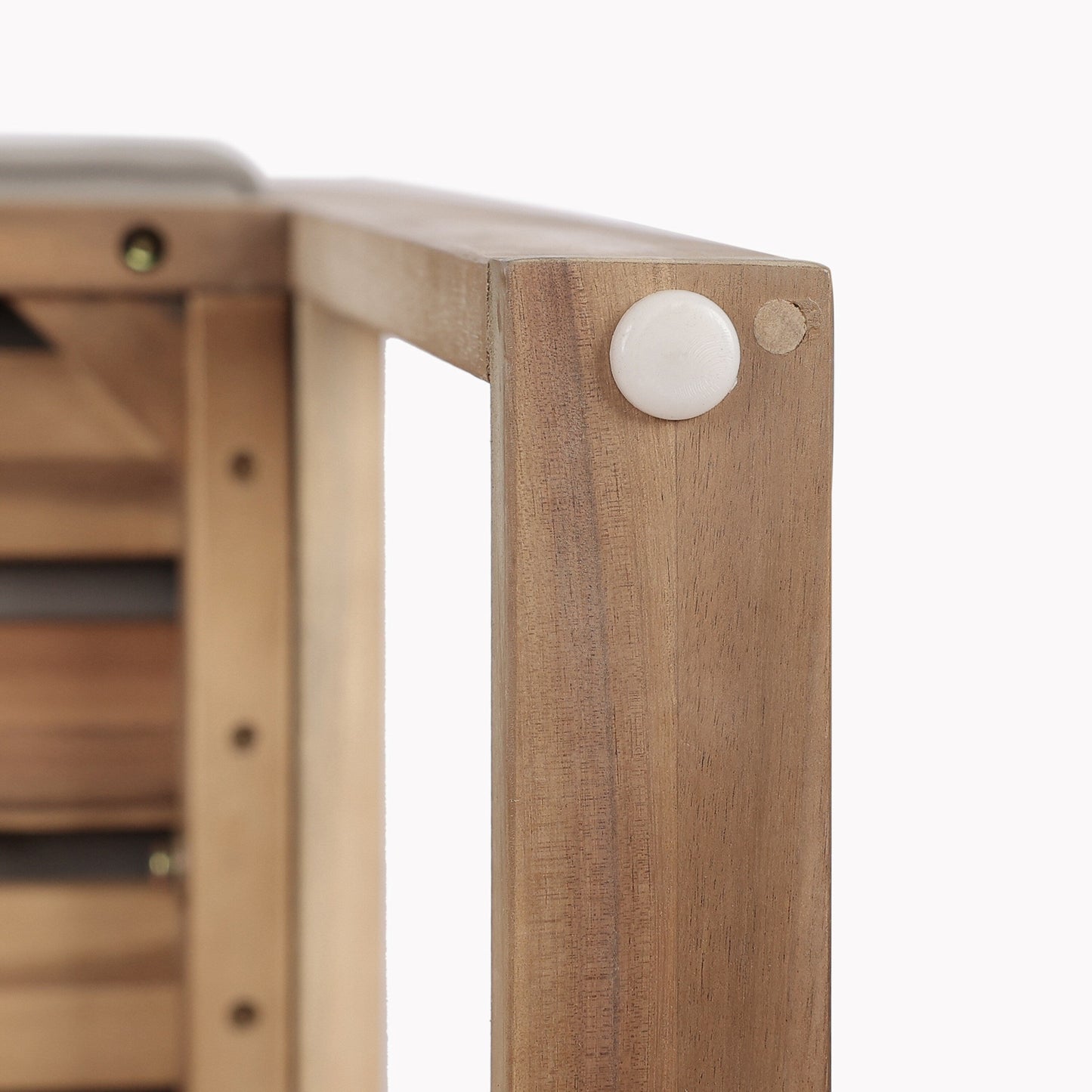 Christopher Knight Home Outdoor Set da pranzo rustico in legno di acacia da 5 pezzi