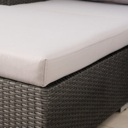 Christopher Knight Home Santa Rosa Outdoor Set di 7 sedute in vimini componibili