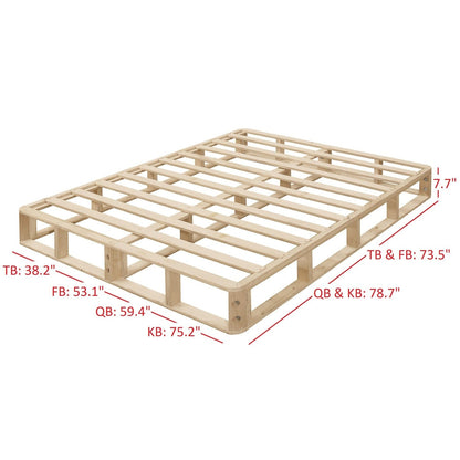 Clara 8 Box Spring in legno