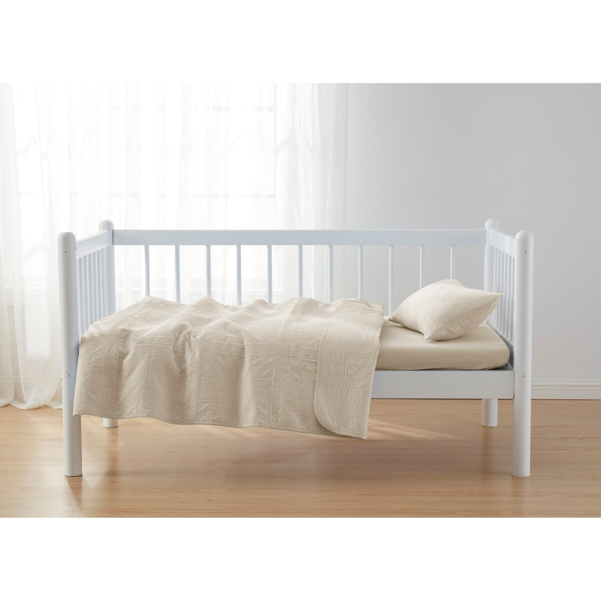 Set di biancheria da letto per bambini Clara Clark Grid Weave, set copriletto 3 pezzi, piumone trapuntato per tutte le stagioni, lenzuolo con angoli e federa.