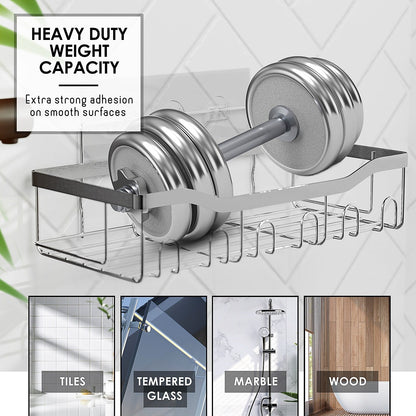 Clara Clark Shower Caddy adesivo portaoggetti per doccia