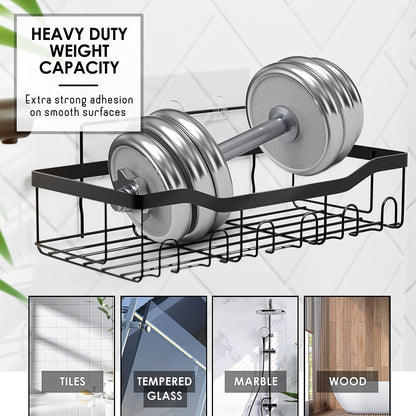 Clara Clark Shower Caddy adesivo portaoggetti per doccia