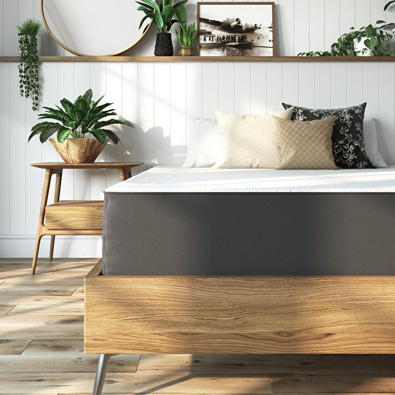 Materasso in memory foam ventilato Cool Gel Classic Brands da 10 pollici, certificato CertiPUR USA, materasso in una scatola, singolo