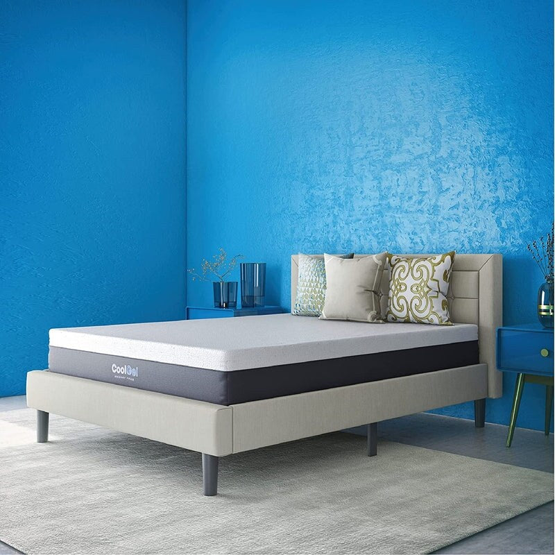 Materasso in memory foam ventilato Cool Gel Classic Brands da 12 pollici, certificato CertiPUR USA, materasso in una scatola, singolo