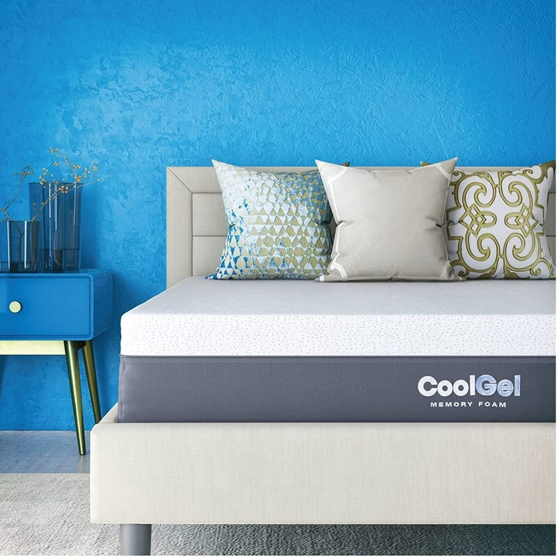 Materasso in memory foam ventilato Cool Gel Classic Brands da 12 pollici, certificato CertiPUR USA, materasso in una scatola, singolo