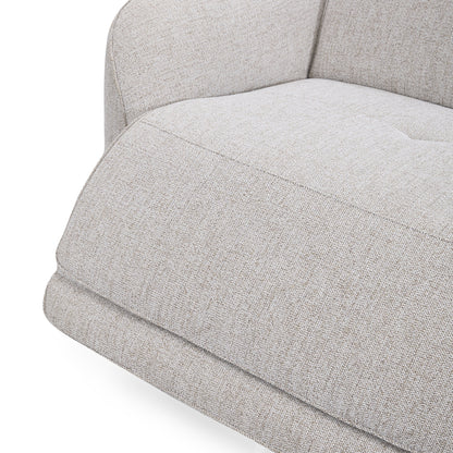 Divano reclinabile elettrico Classic Home Ostend Zero Gravity in tessuto imbottito