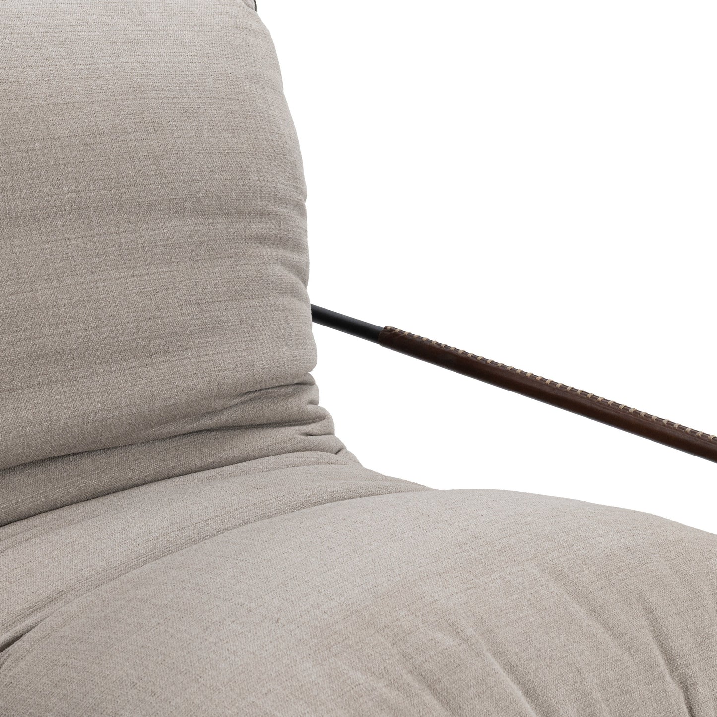 Divano in tessuto e ferro Classic Home Palermo